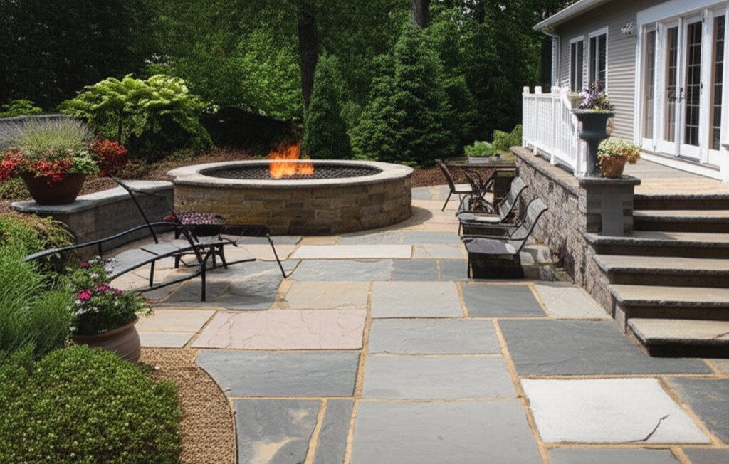 Featured image for Recycled Stone Transforms Yards into Sustainable Retreats