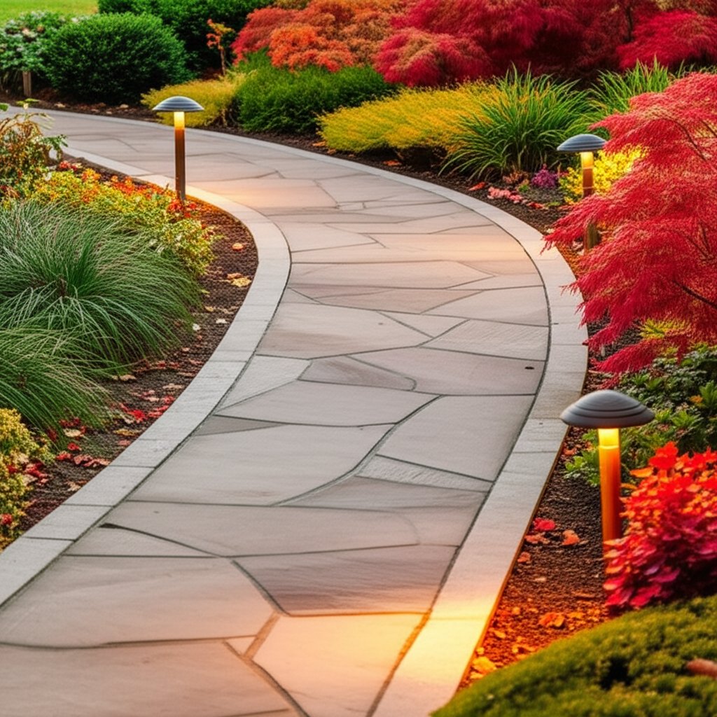 Featured image for Pathways That Guide Your Eye Through Autumn Gardens