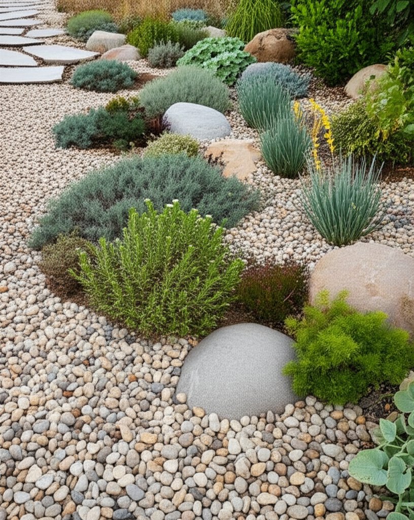 Featured image for Gravel Gardens Outlast Mulch Without Seasonal Upkeep