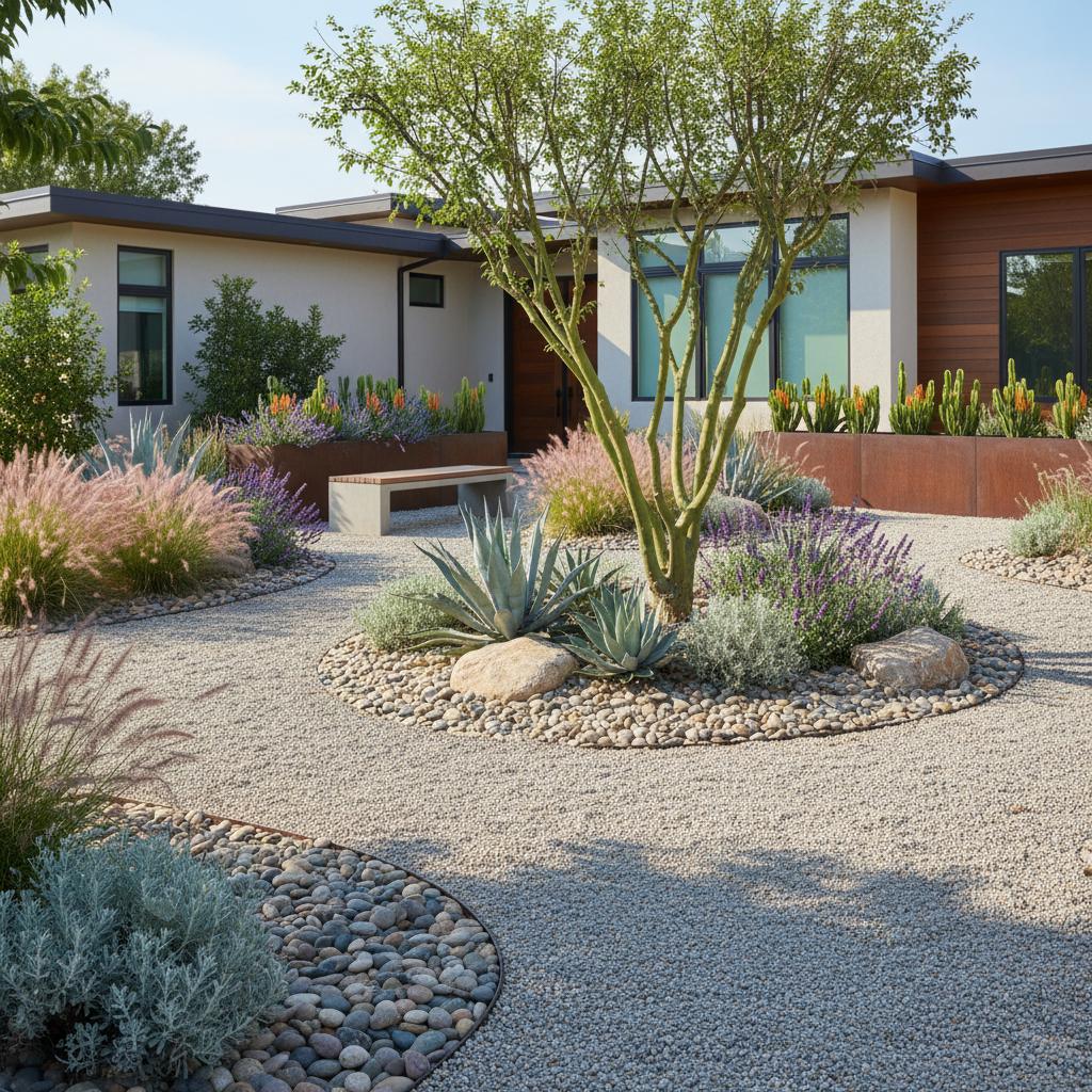 Featured image for Gravel Gardens Cut Maintenance While Boosting Curb Appeal