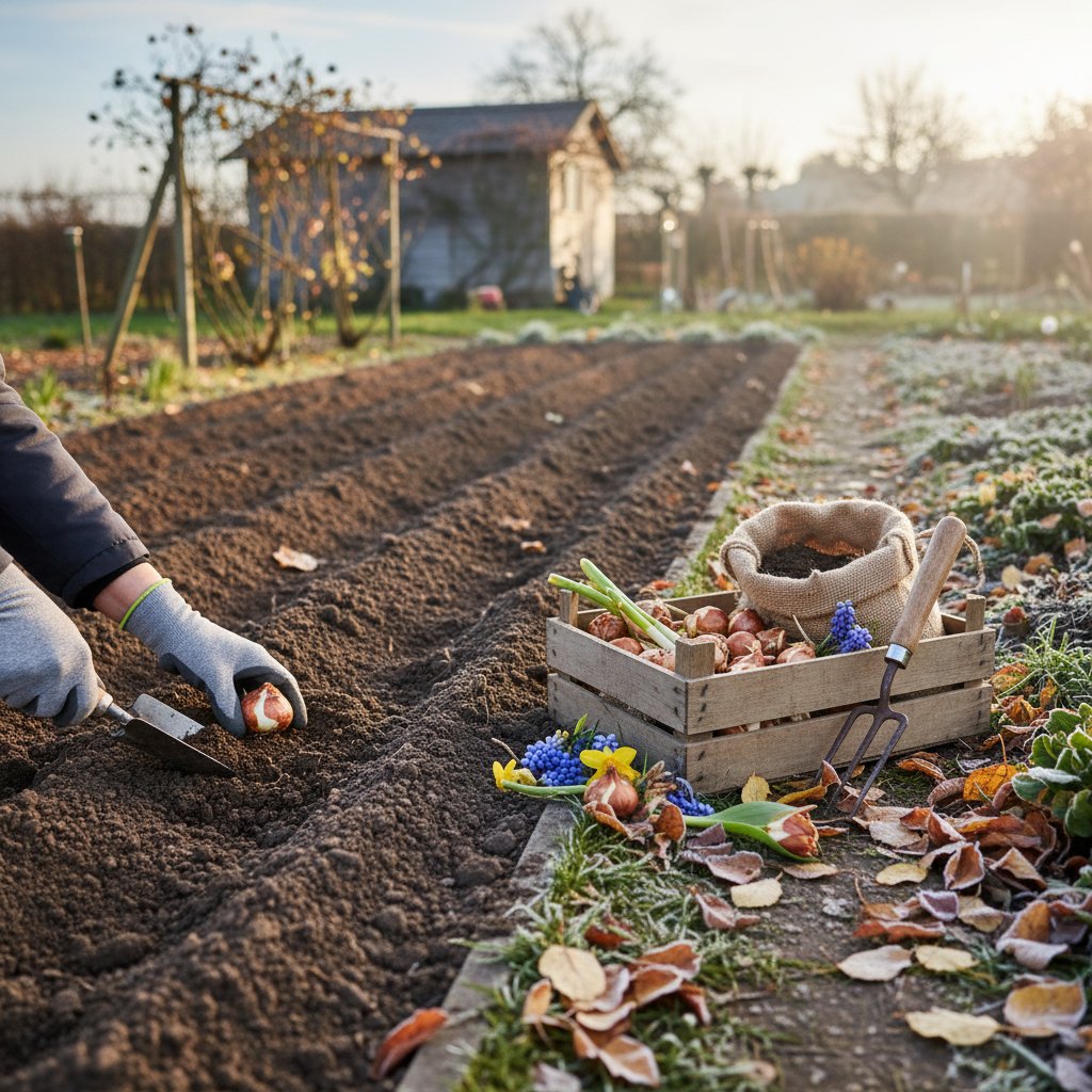 Featured image for Plant Fall Bulbs Now for Effortless Spring Color