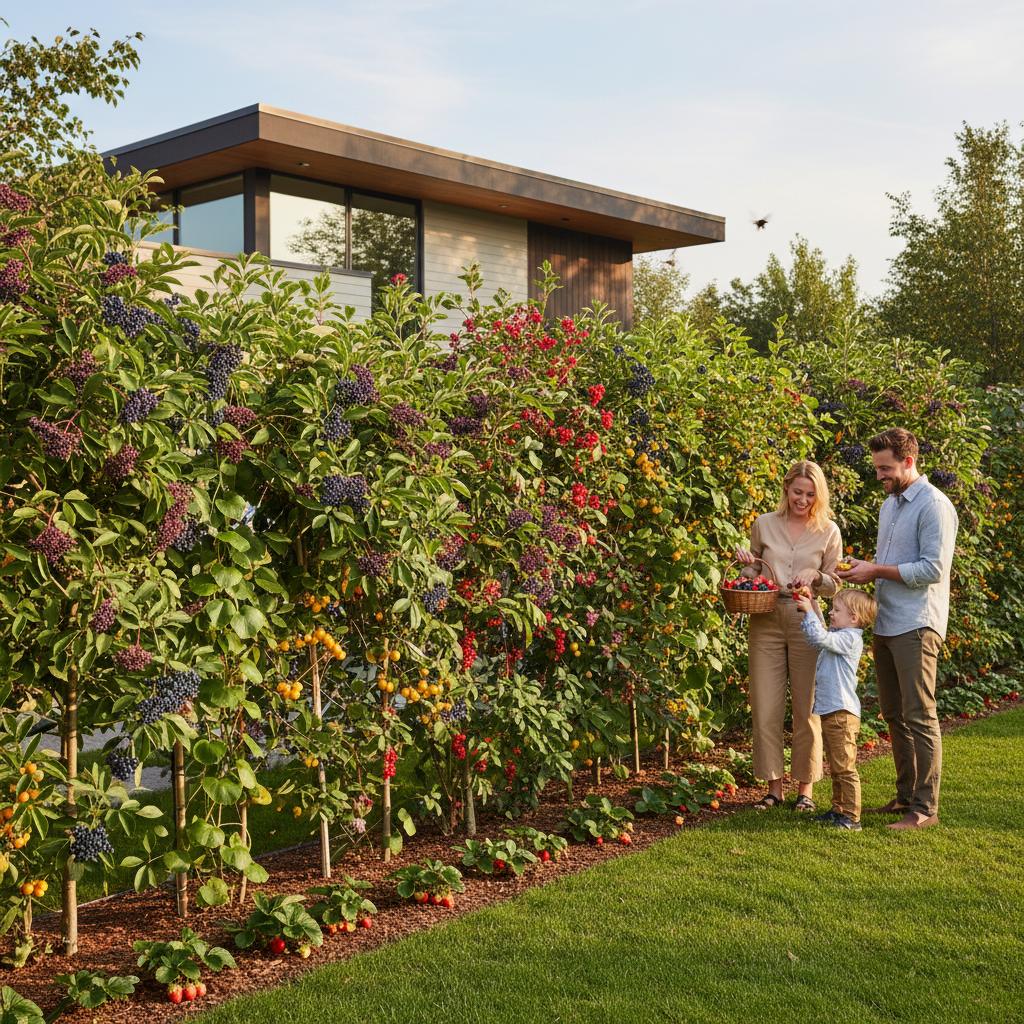 Featured image for Edible Hedges Give You Privacy Plus Fresh Fruit