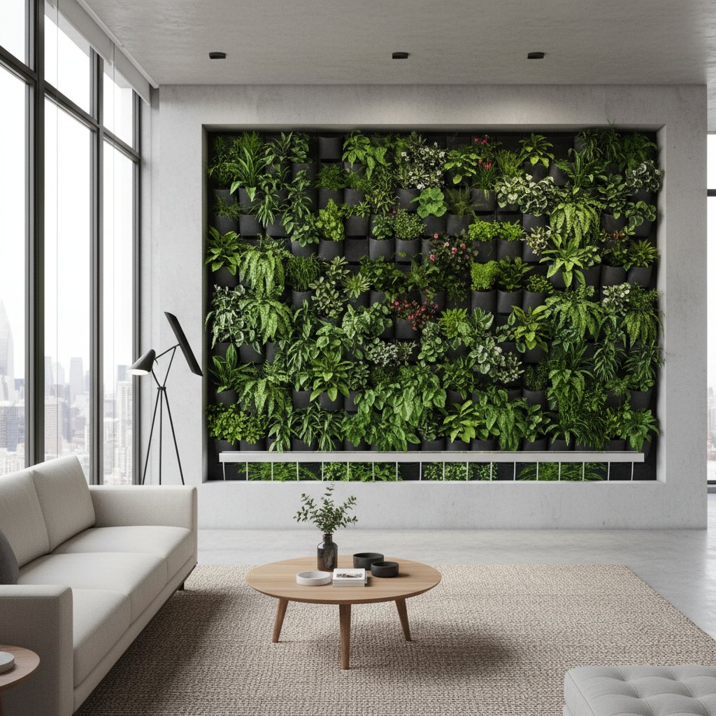 Featured image for Self-Watering Living Walls Bridge Hard and Soft Design