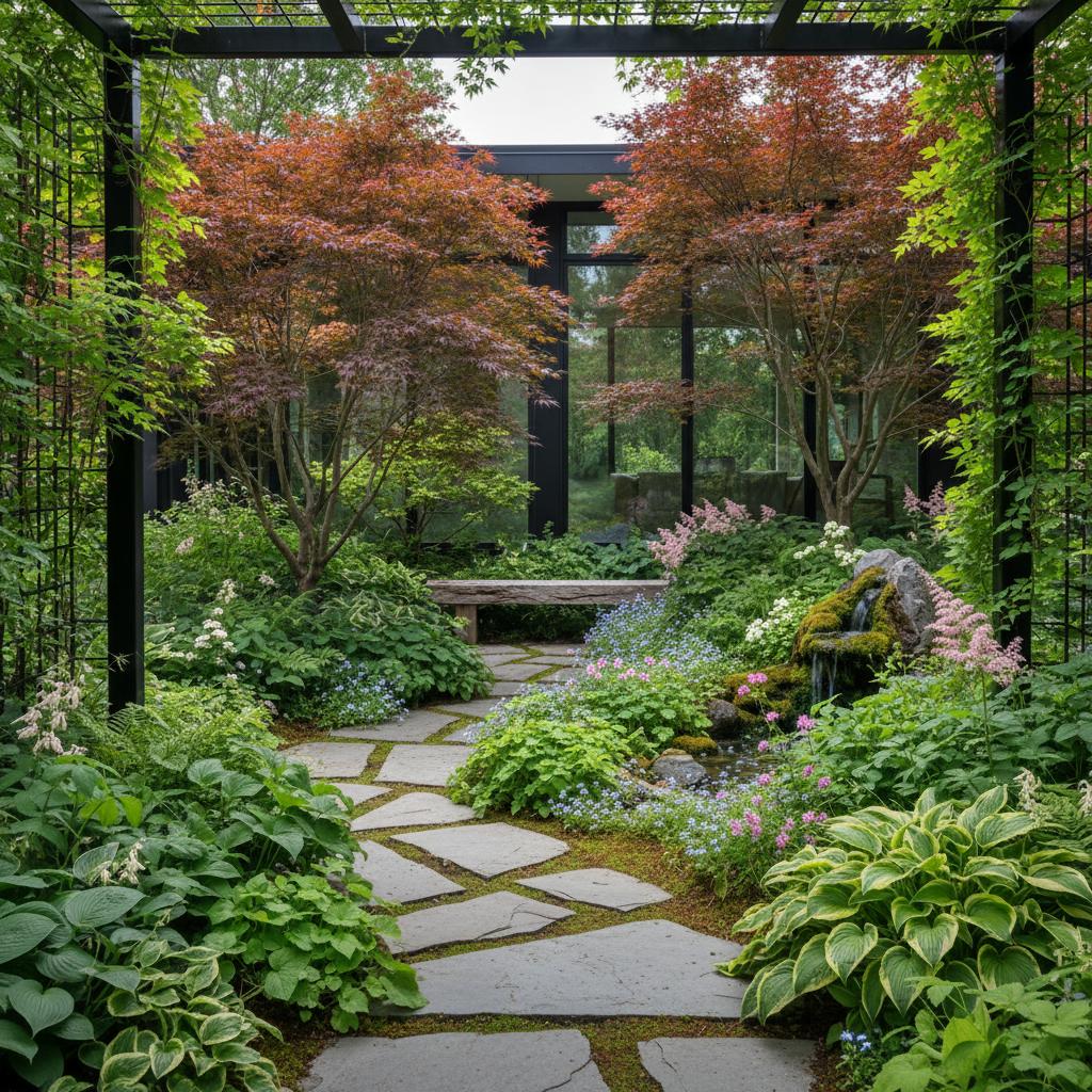 Featured image for Why Shade Gardens Use Less Water and Need Less Work