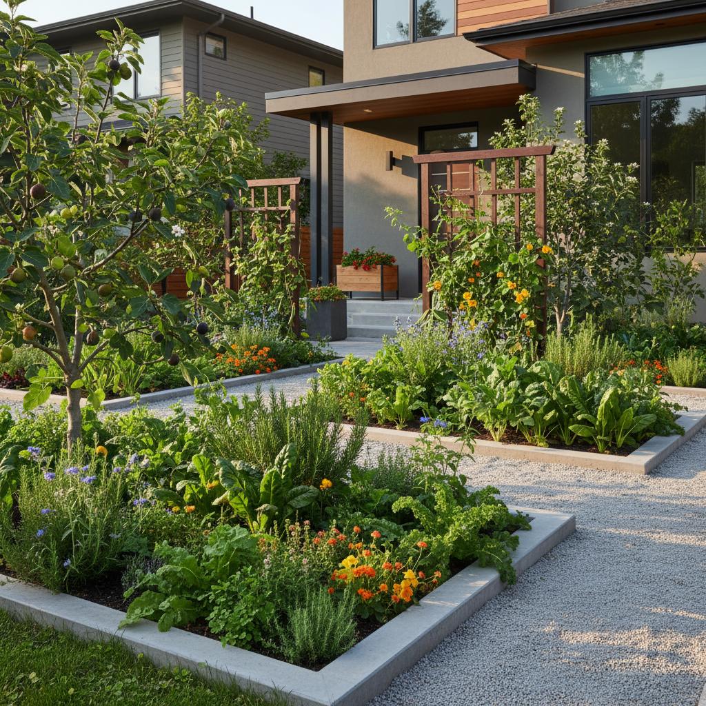 Featured image for Front Yards Turn Edible Without Losing Curb Appeal