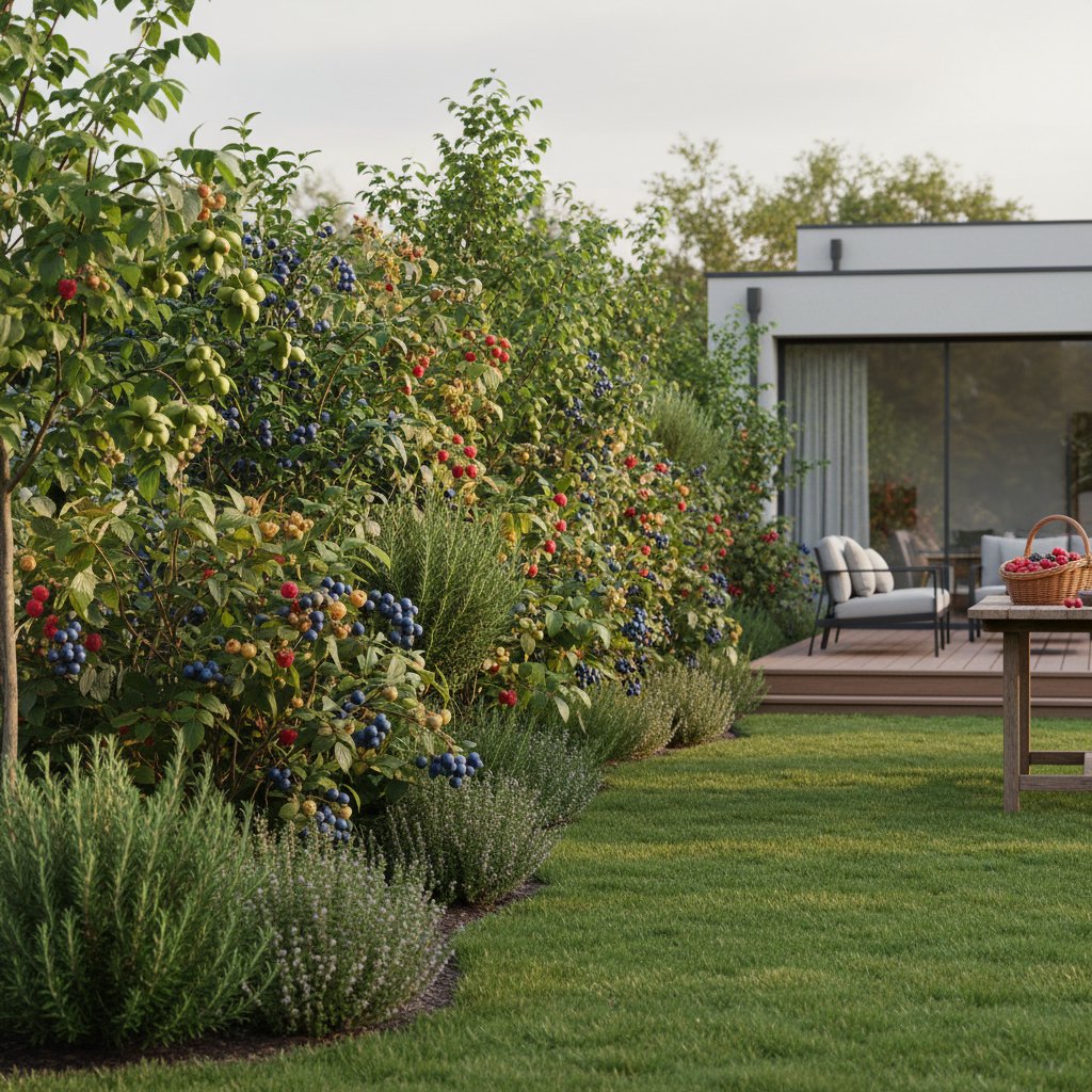 Featured image for Edible Hedges Turn Privacy Into Fresh Harvests