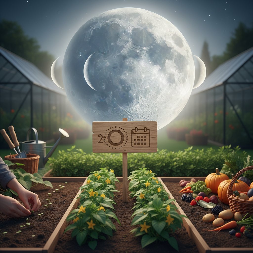 Featured image for Moon Phase Planting Maximizes Garden Yields in 2025