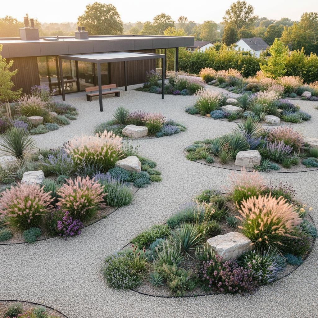 Featured image for Why Gravel Gardens Use Half the Water of Grass Lawns