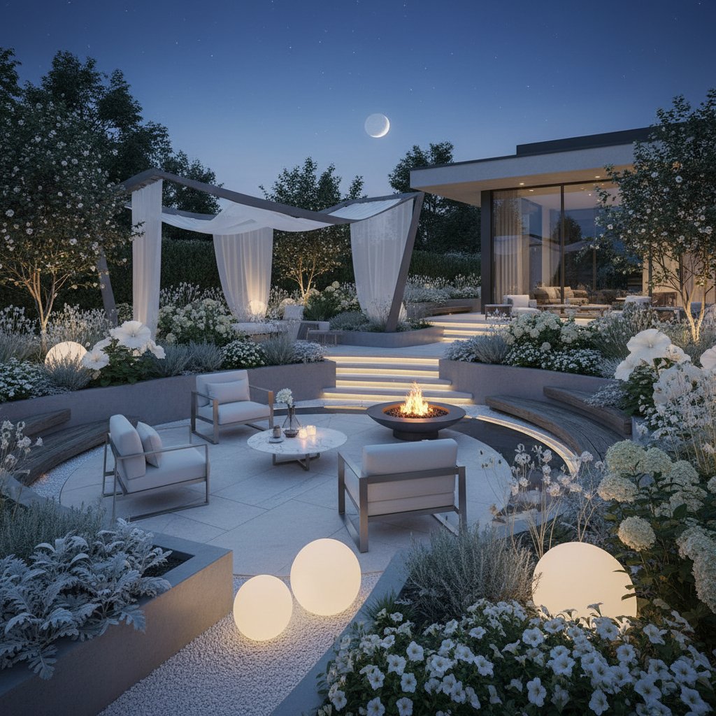 Featured image for Moon Gardens Transform Night Into Living Beauty