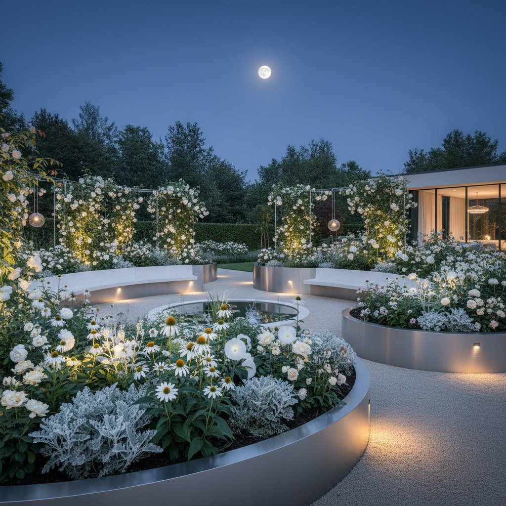 Featured image for Moon Gardens Glow After Dark With White Blooms