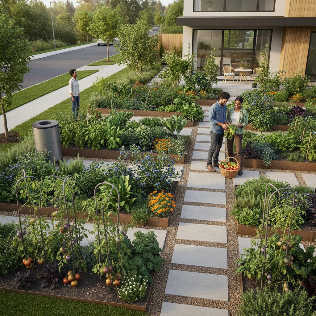 Featured image for Transform Your Front Yard Into a Productive Garden