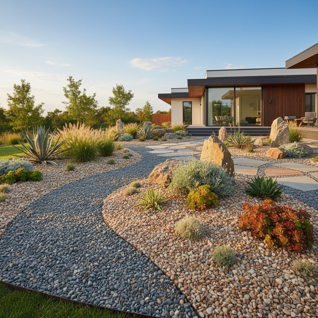 Featured image for Gravel Gardens Cut Lawn Work While Adding Texture