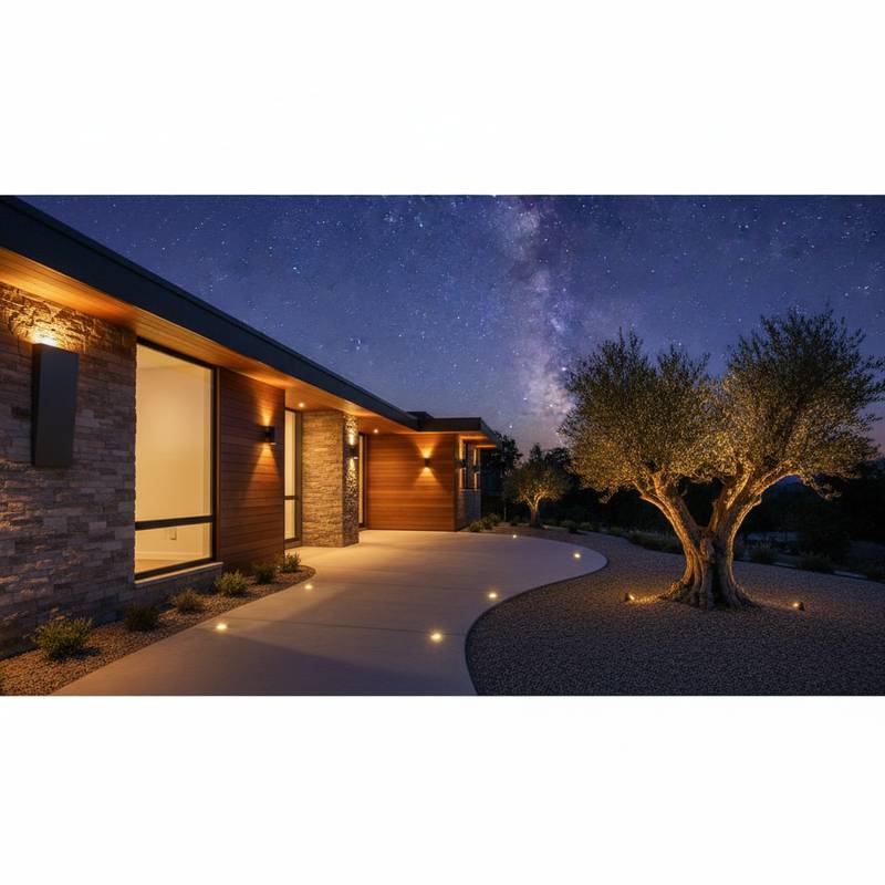 Featured image for Outdoor Lights That Shield Stars and Boost Curb Appeal