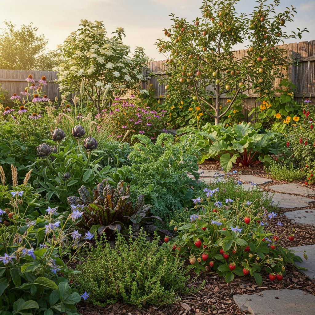 Featured image for Turn Your Flower Border Into a Year-Round Food Source