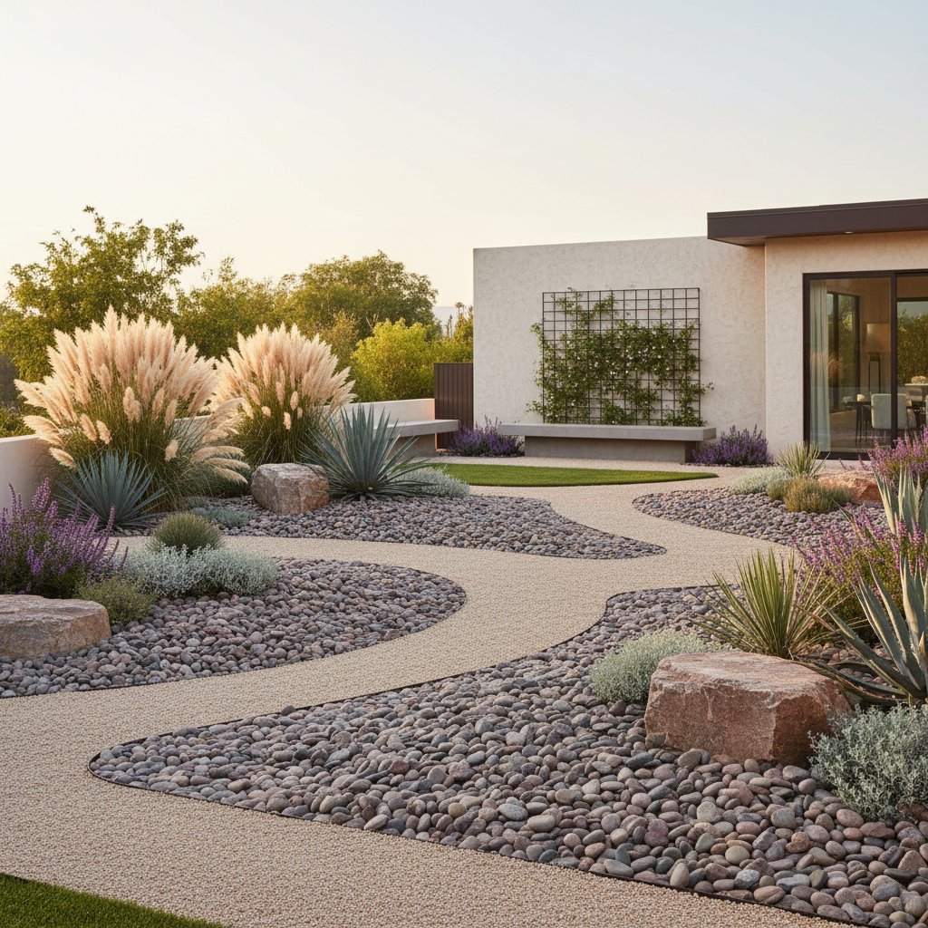 Featured image for Gravel Gardens Replace Lawns With Low-Water Beauty