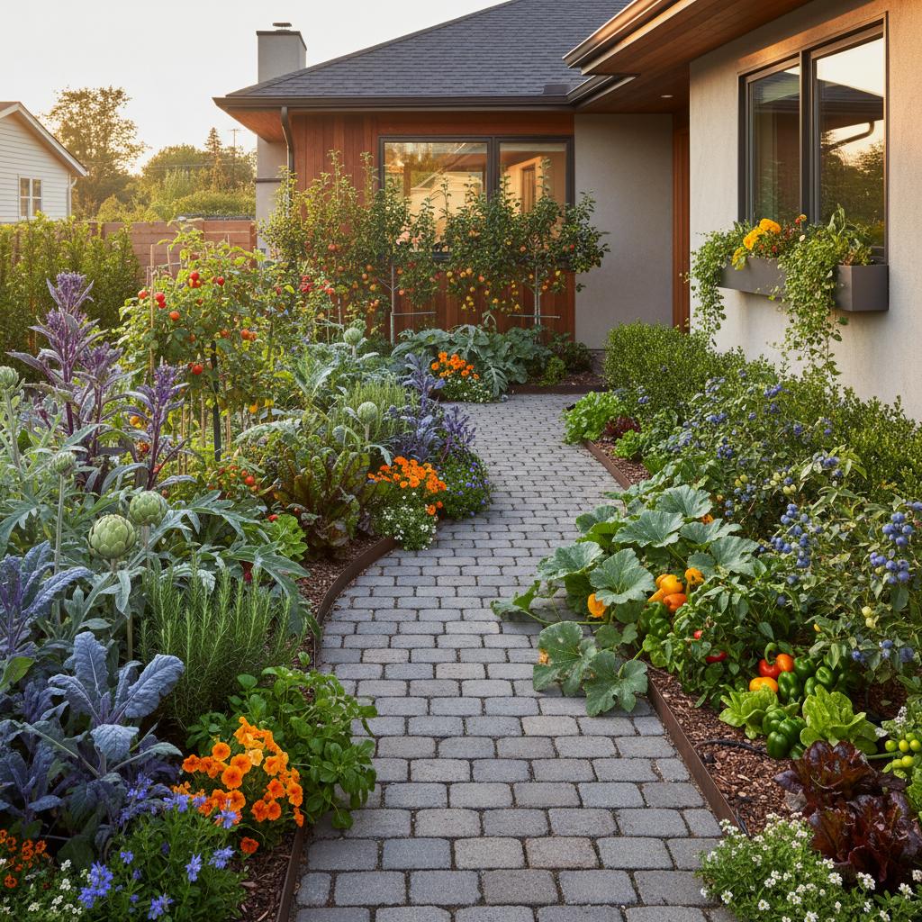 Featured image for Front Yards Grow Food Without Losing Curb Appeal