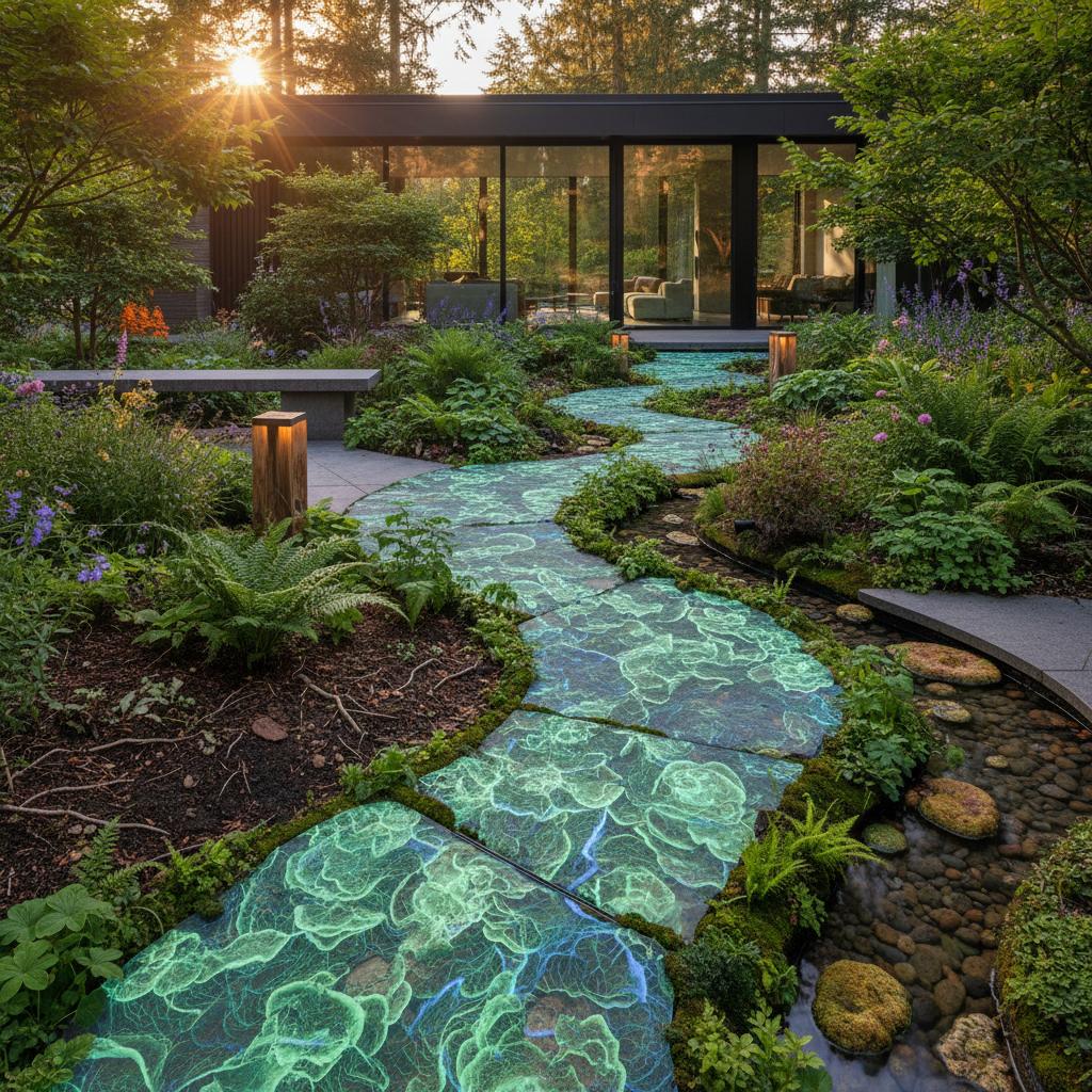 Featured image for Living Fungal Paths Grow With Your Garden