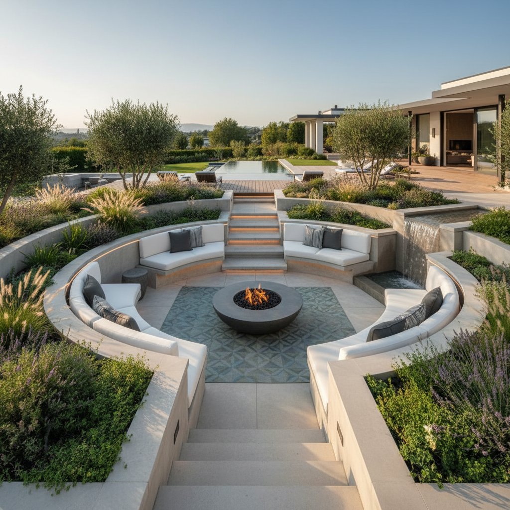 Featured image for Why Sunken Gardens Create Privacy Without Walls