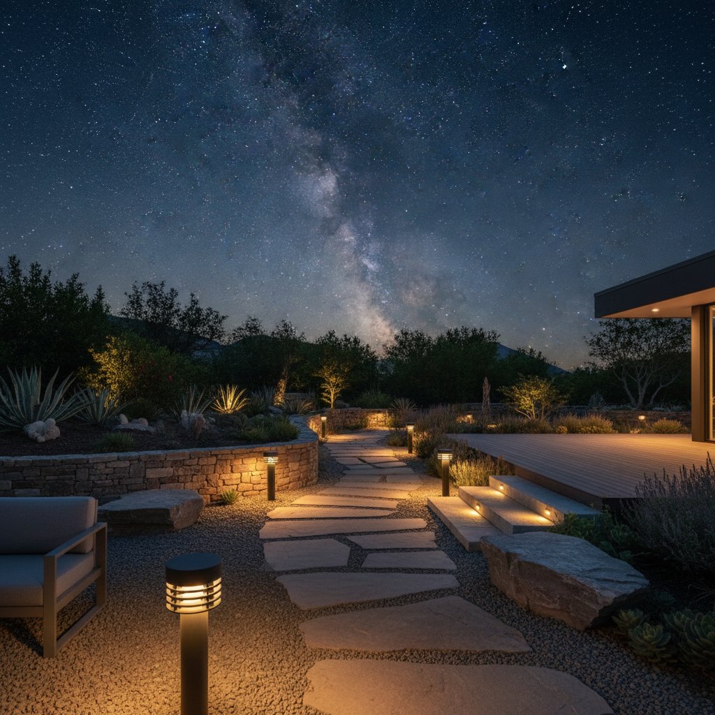 Featured image for Light Your Hardscape Without Losing the Stars