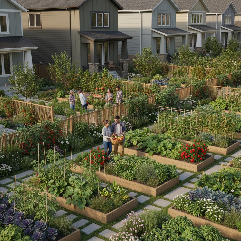 Featured image for Edible Front Yards Replace Lawns in Suburbs