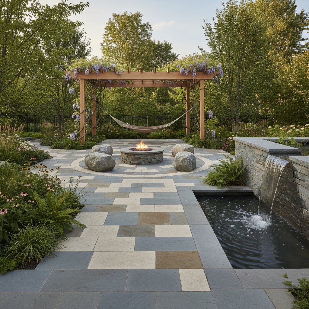 Featured image for Natural Stone Creates Calming Outdoor Wellness Spaces